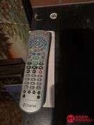 Entertainment Center and TV Measures 54 by 20 by 49.  TV 25 In