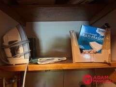 Misc. Cleaning Items, Vacuum, Ironing Board & More