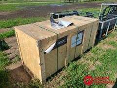 Unused Double Garage Metal Shed - 25FTx33FT