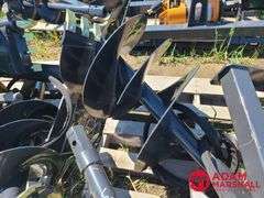 Unused Wolverine Hydraulic Auger w/ 12" & 18" Bits for Skid Steer