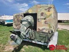 1971 Fully Enclosed Waterfowl Hunting Boat & Trailer