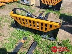 Unused Wolverine Pallet Forks w/ Hydraulic Adjustment, 48"