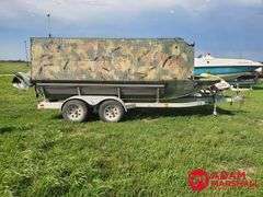 1971 Fully Enclosed Waterfowl Hunting Boat & Trailer