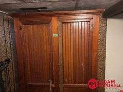 Large Vintage Cupboard Measures 55In by 15 In by 82 In