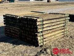 (160) Southern Yellow Pine Treated Posts (sold 160 x bid)