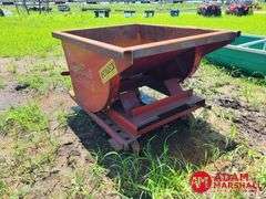 Wright  ½ Yard Self Dumping Hopper w/ Drain Valve & Casters