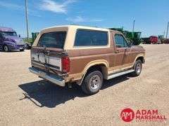 1986  Ford  Bronco  SUV - Gasoline