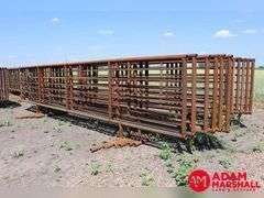6 - 24FT. Free Standing Panels, 2 3/8 (Inside Dimension) Pipe, Sold 6 X Bid