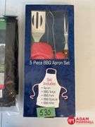 New Grill Cover & BBQ Set