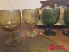 Carnival Glasses and Misc