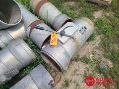 (6) Various Aluminum Pipe Fittings - 10IN