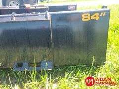 Unused Industrias America Bucket For Skid Steer - 84IN