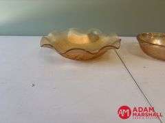 2 Amber Bowls