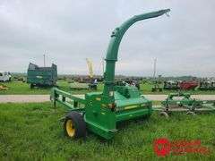 1998  John Deere  3950  Silage Chopper (Video)