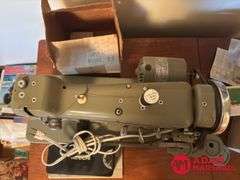 Necchi Sewing Machine & Accessories, Sewing Table with Stool