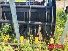 Unused 2024 Greatbear Heavy Grass Fork Grapple, 78" for Skid Steer