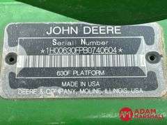 2011  John Deere  630F   Flex Head - 30FT