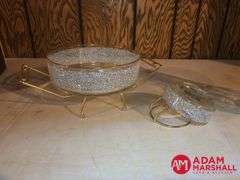 Vintage Chip and Dip and Carafe