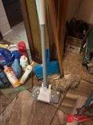 Misc. Cleaning Items, Vacuum, Ironing Board & More