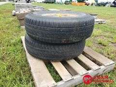 (2) Rims & Tires - 235/80R16