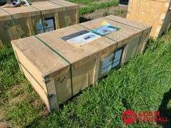Unused Double Garage Metal Shed - 22FTx23FT