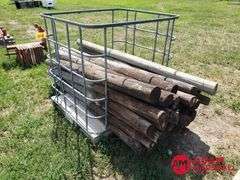 (40) Wood Post
