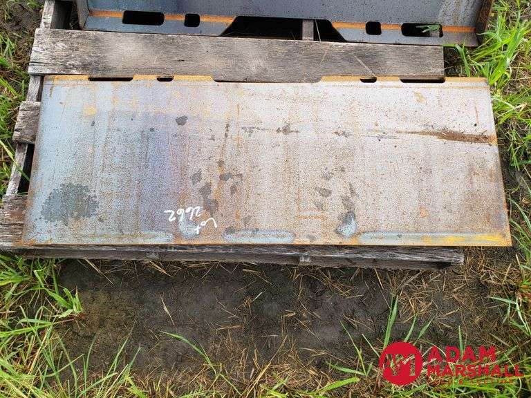Yintatech 1/4IN Mounting Plate for Skid Steer