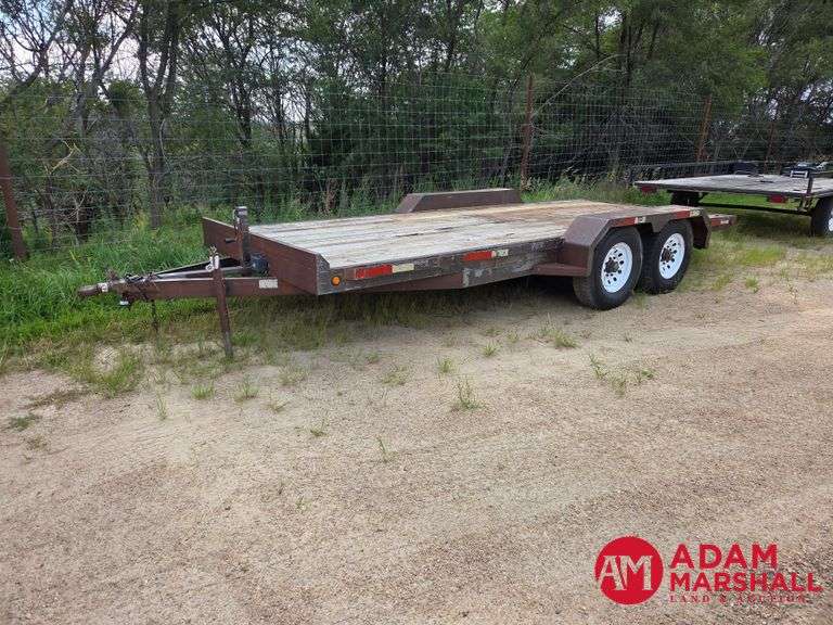 1995  J & C MFG Inc  Utility Trailer - 18FT