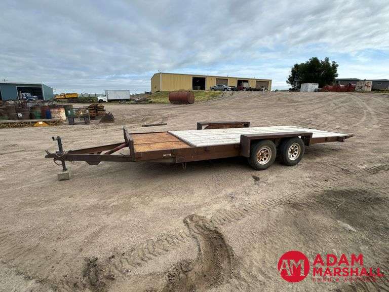 1999 H&H BP Tilt Deck Flatbed Trailer - 20FT