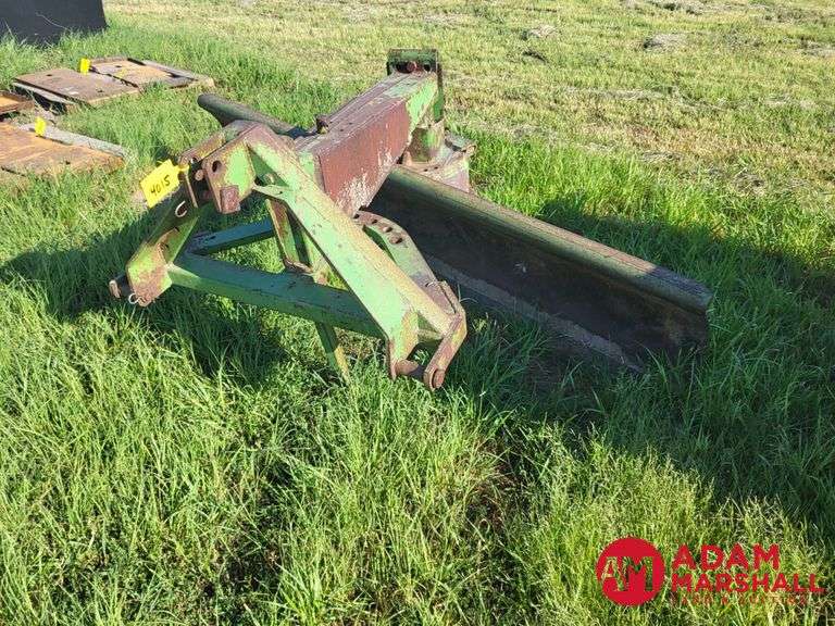 John Deere Blade - 9FT - Adam Marshall Land & Auction, LLC