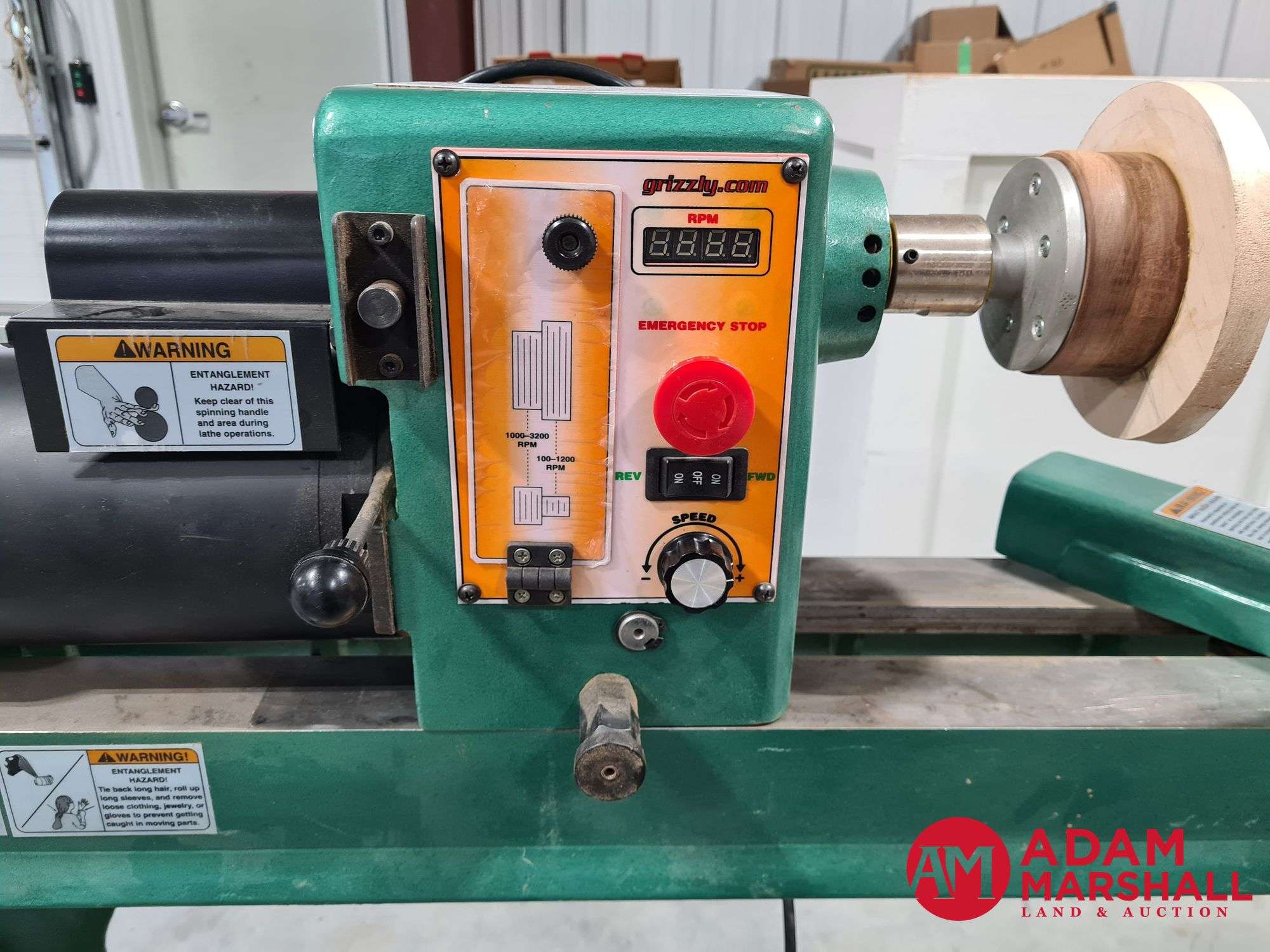 Grizzly G0632Z 16″ x 42″ Variable-Speed Wood Lathe - Adam Marshall