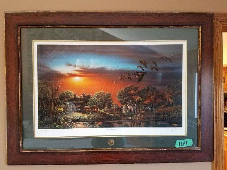 Limited Edition Terry Redlin Print ‘Lazy Afternoon’