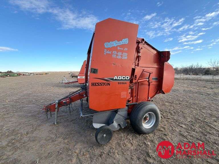 Hesston / Agco  5556A   Round Baler