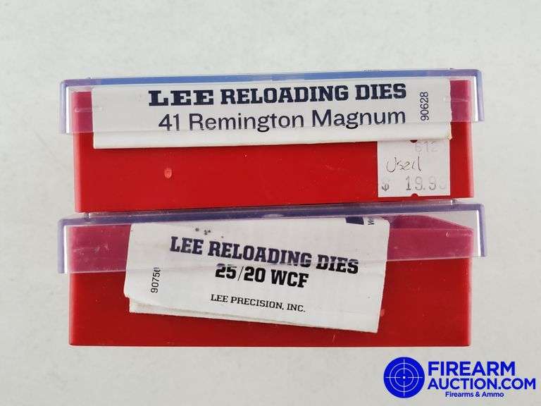 Lee Reloading Die Sets - (1) 410 Rem Mag + (1) 25/20 WCF