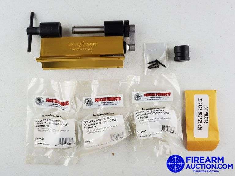 Forster Original Case Trimmer Kit - New W/Box