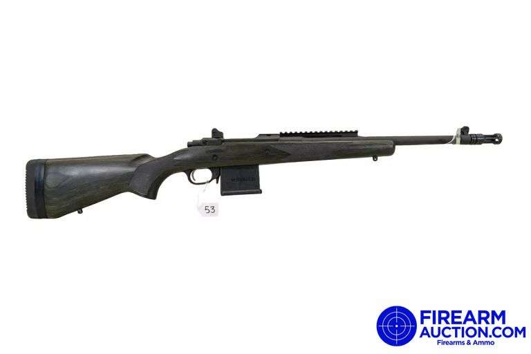 Ruger M77 Hawkeye Gunsite Scout Left Handed Bolt Action Rifle - 5.56 NATO - SN:  680-88180