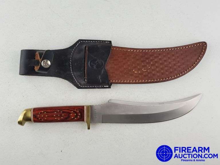 Colt CT814 Redwood Bowie Knife W/Leather Sheath