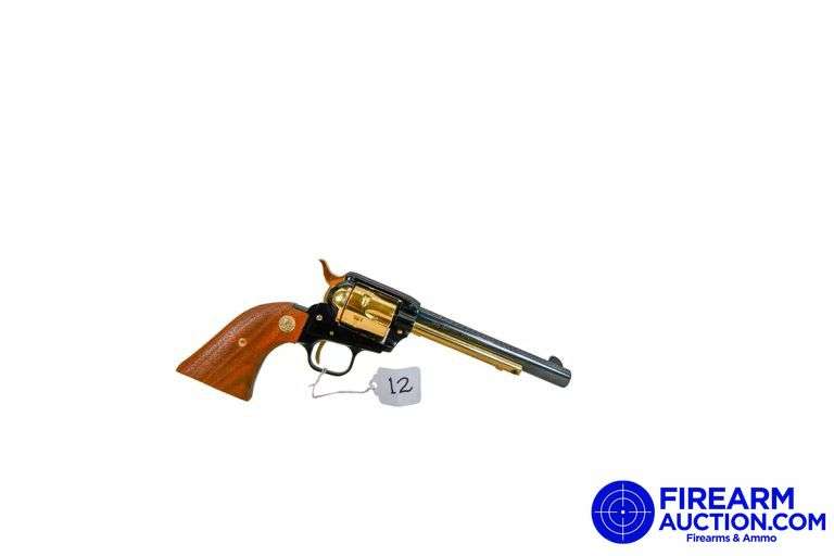 Colt Golden Spike Commemorative Single Action Frontier Scout Revolver - 22 LR - SN:  9174GS