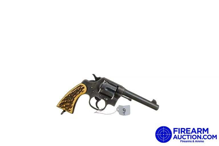 Colt US Army Model 1917 DA 45 No. Revolver - 45 ACP - SN:  140022