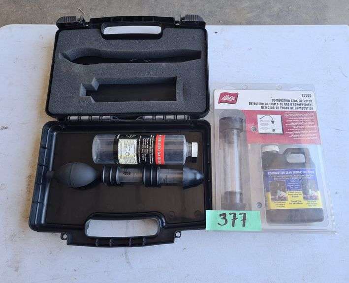 Lisle 75500 Combustion Leak Detector Kit - Adam Marshall Land & Auction ...