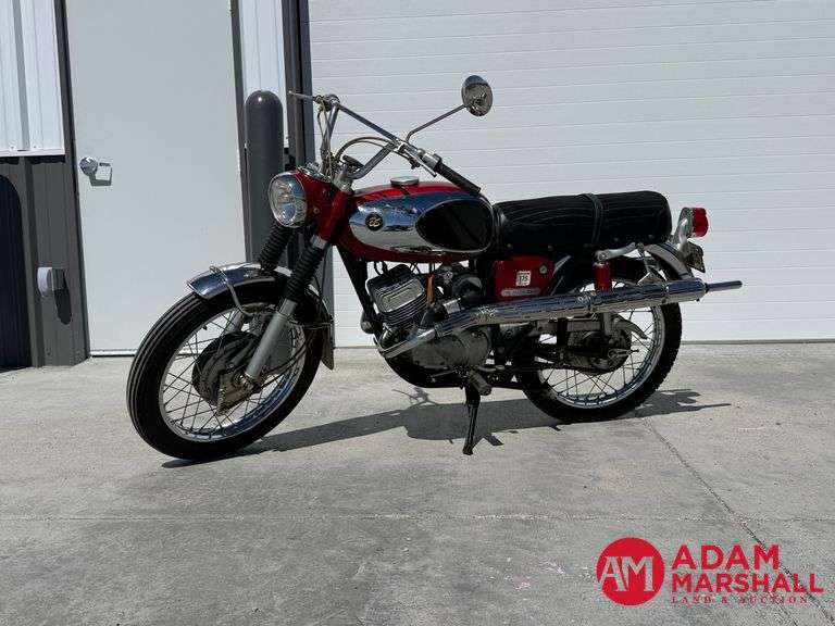 1969  Bridgestone  175 Hurricane  Motorcycle