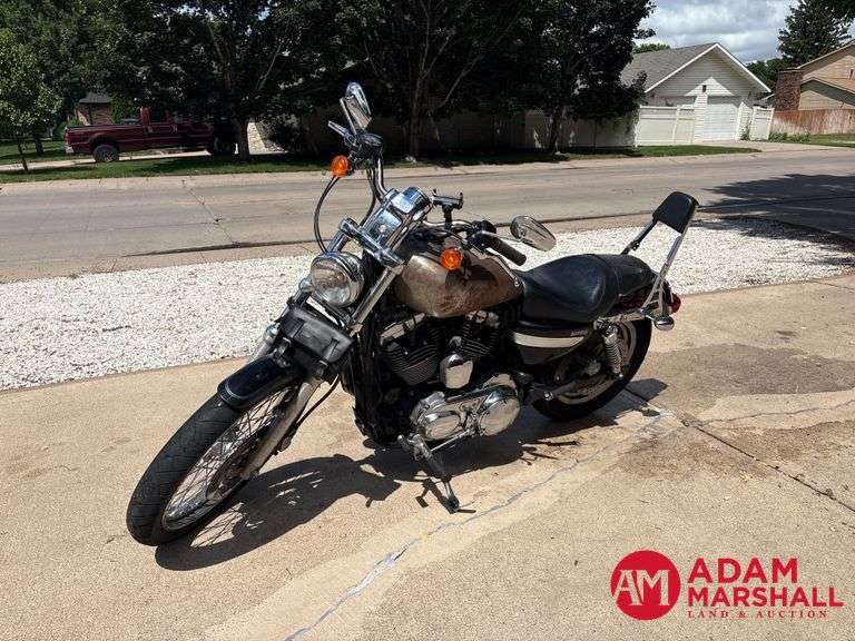 2007  Harley Davidson  1200 XL Custom  Motorcycle