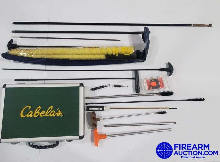 Assorted Gun Cleaning Rods & Gun Cleaning Kit