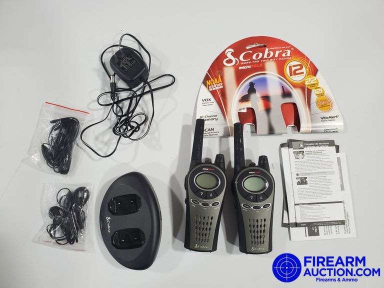 Cobra Walk Talkies w/ Charger & Acessories