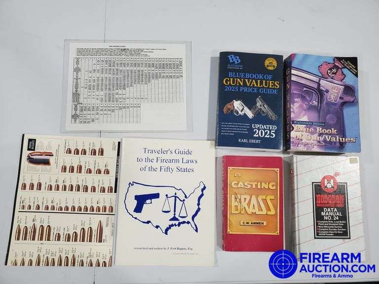 Assorted Firearm & Reloading Books