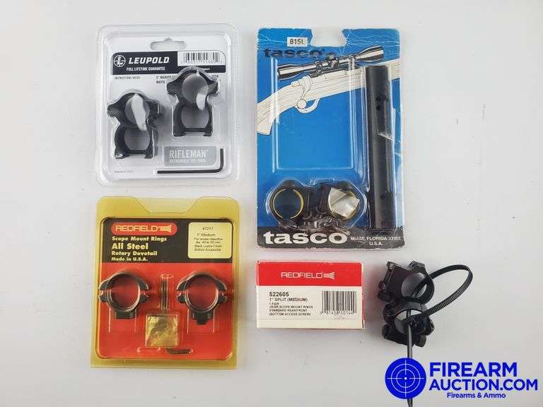 Assorted Scope Rings (5)