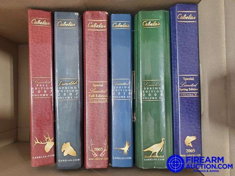 (6) Cabelas Limited Edition Books