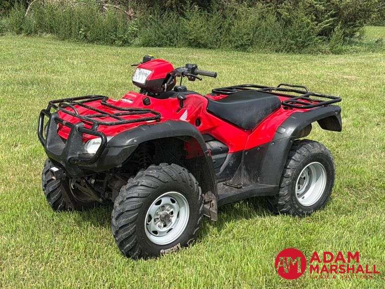 2012  Honda  Rubicon TRX500FPA  ATV