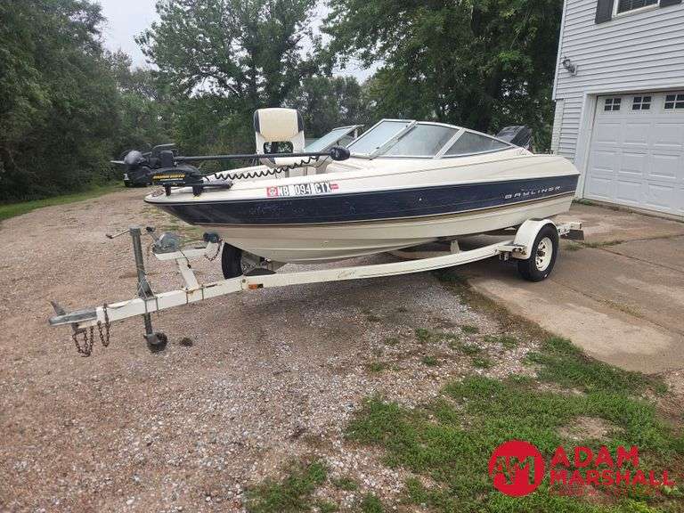 1996 Bayliner Capri 1704 SF Boat - 17FT - Adam Marshall Land & Auction, LLC