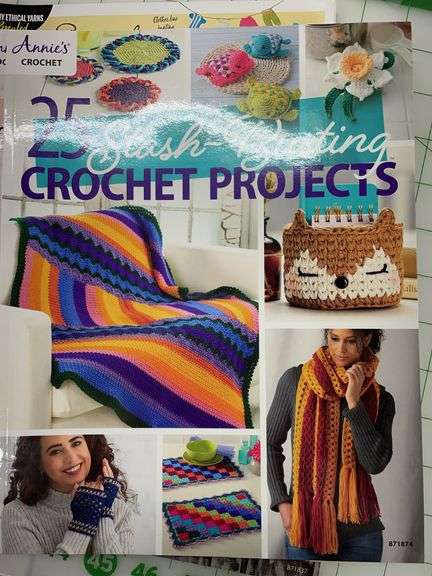 7 Annie’s Crochet Books and 2 Crochet Books